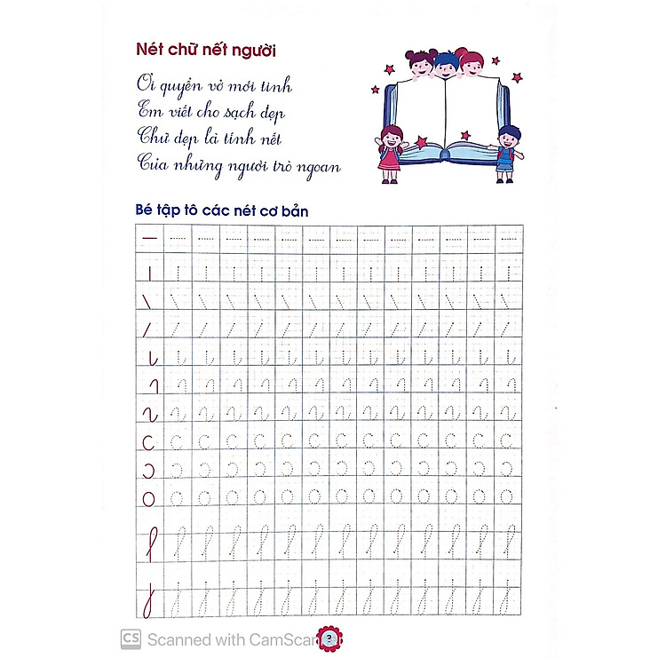 Chuẩn Bị Cho Bé Vào Lớp 1 - Luyện Viết Chữ Đẹp (Tập 1) (Tái Bản 2023) - Ảnh 3