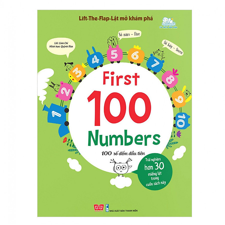 Tương Tác – Lift – The – Flap – Lật Mở Khám Phá – 100 Số Đếm Đầu Tiên (Tái Bản)