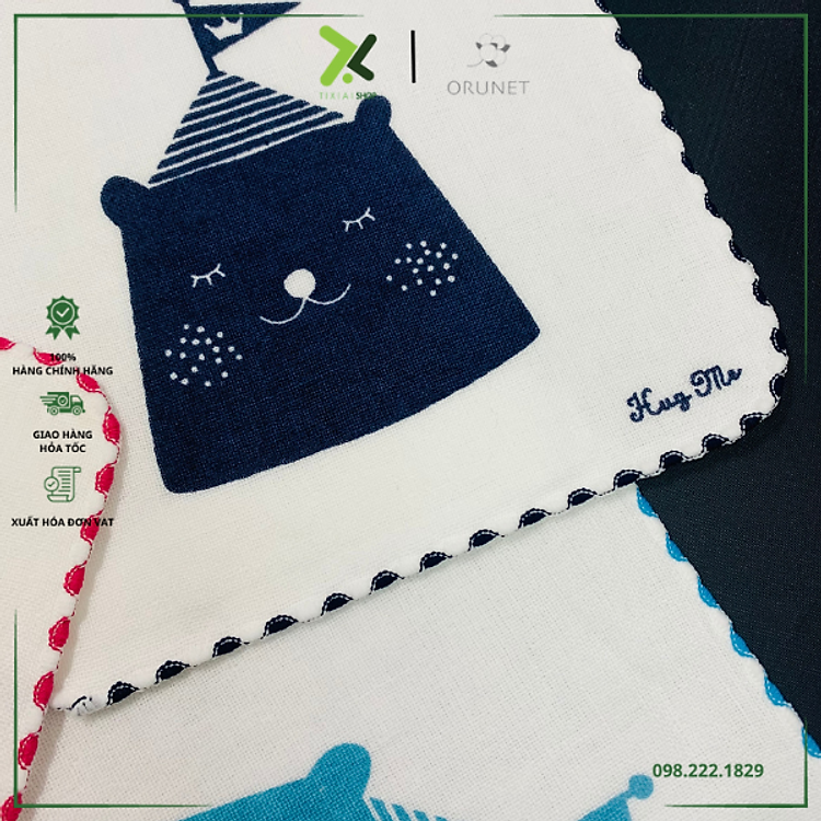 Khăn gạt em bé Orunet Nhật Bản Chính hãng Ưu đãi - Hình ảnh 5