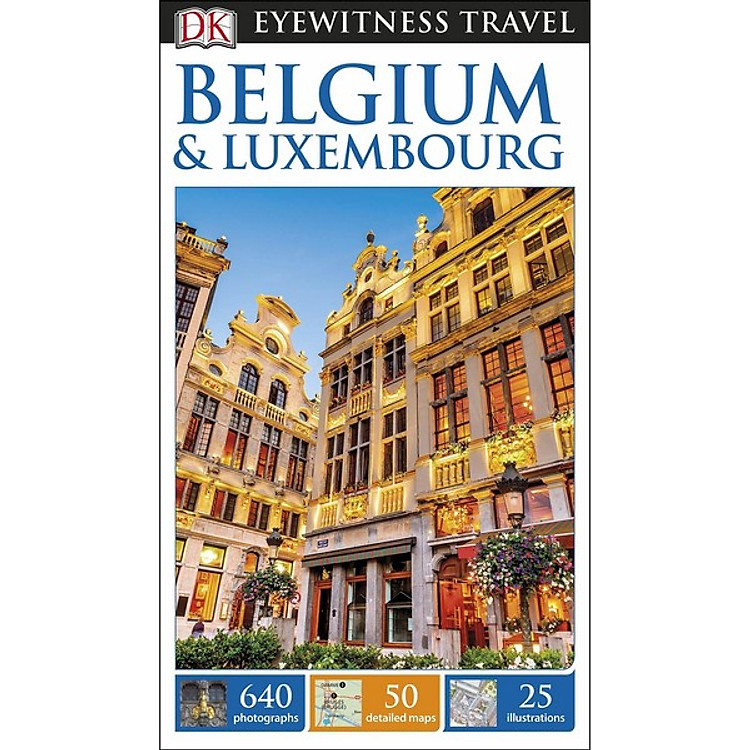 Sách DK Eyewitness Travel Guide Belgium and Luxembourg