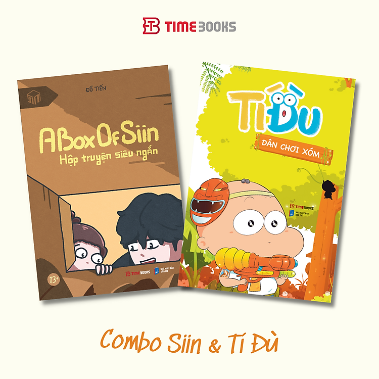 Combo Siin và Tí Đù: A Box Of Siin Hộp Truyện Siêu Ngắn + Tí Đù Dân Chơi Xóm