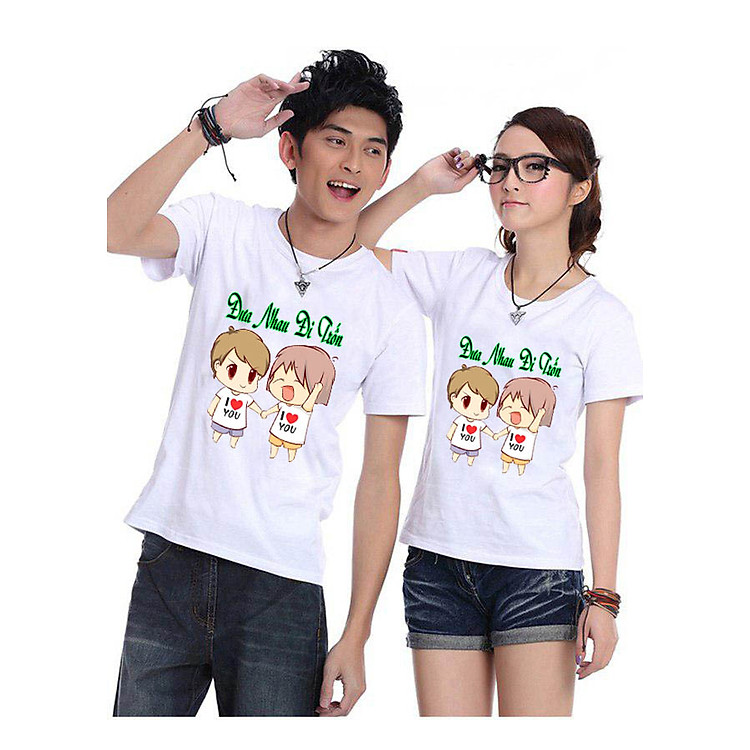 Bộ Áo Thun Đôi Nam Nữ A220