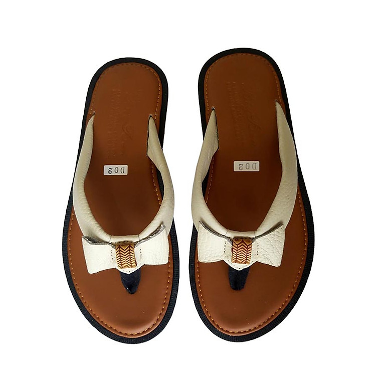 Dép Xỏ Ngón Nữ BIGGBEN Da Bò Thật DXN14