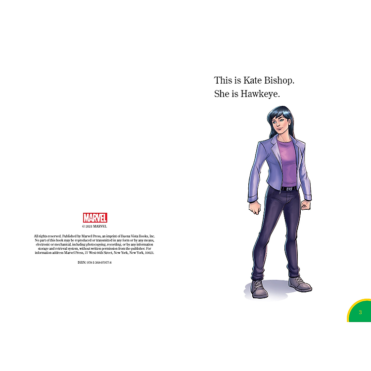 World Of Reading Level 1: This Is Kate Bishop: Hawkeye - Ảnh 3