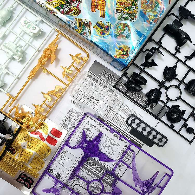 Đồ Chơi Lắp Ráp SD Gundam Lữ Bố Chính hãng Ưu đãi - Hình ảnh 5