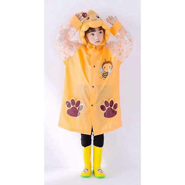 Áo mưa hình thú SKIDS cao cấp cho bé - Không kèm ủng
