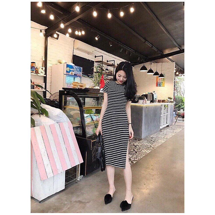 Đầm Ôm Body Xẻ Tà Cá Tính