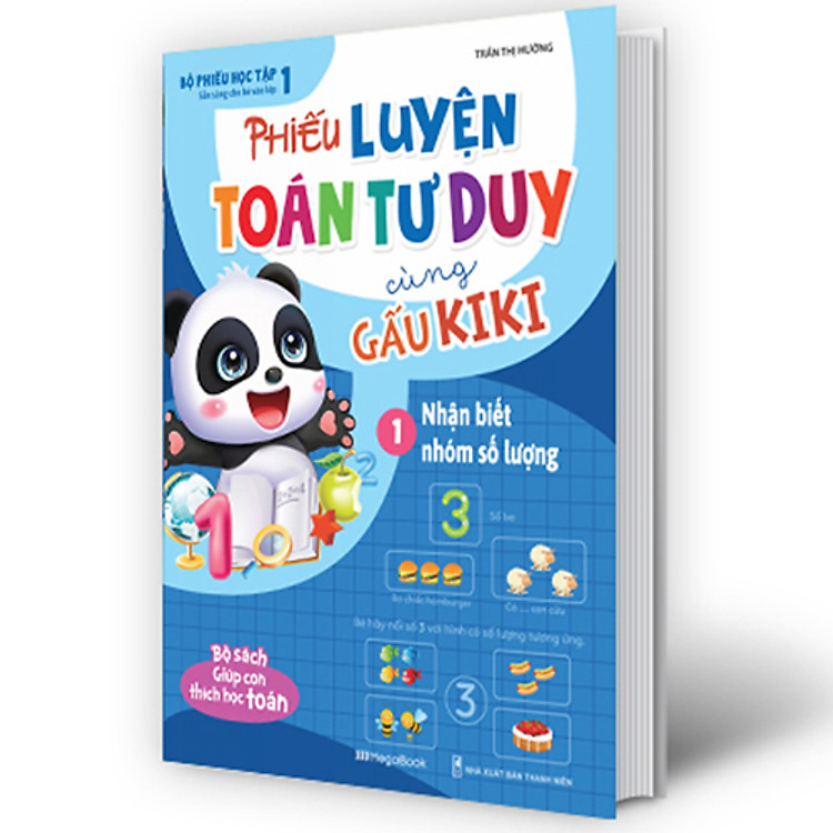 Phiếu Luyện Toán Tư Duy Cùng Gấu Kiki 1. Nhận Biết Nhóm Số Lượng - Ảnh 2