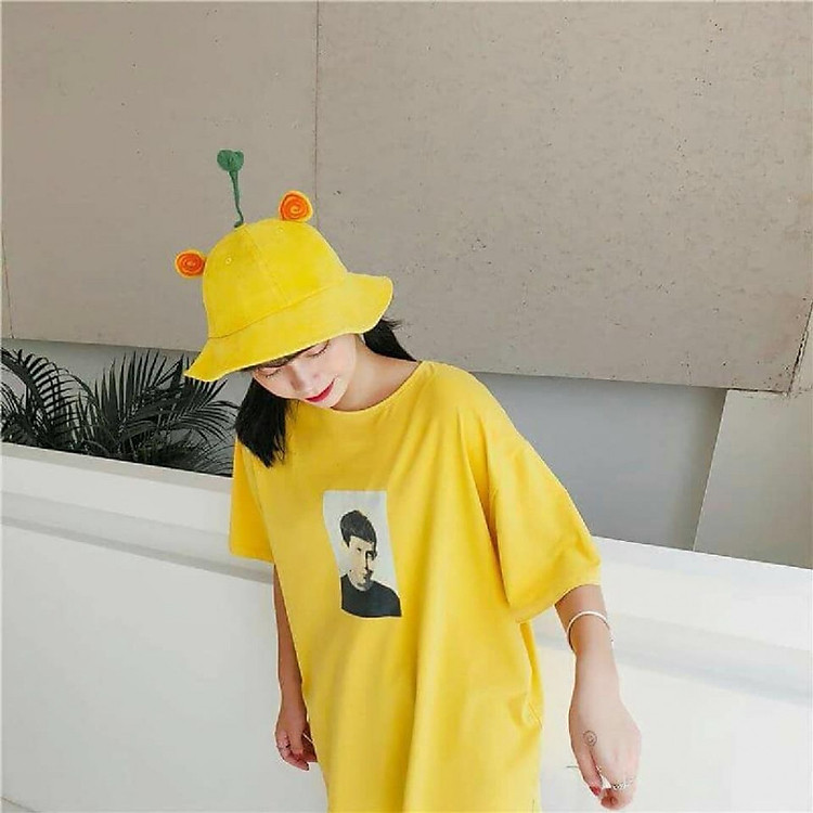 Mũ tai mèo xoắn mầm cây siêu đáng yêu cho mẹ và bé