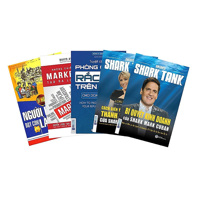 Combo 4 Cuốn Bí Quyết Kinh Doanh, Marketing Và Bán Hàng (Tặng Bookmark độc đáo CR)