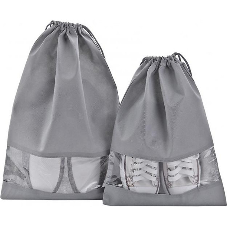 Bộ 2 Túi Đựng Giày Bảo Vệ Giày Dép Du Lịch Tiện Lợi