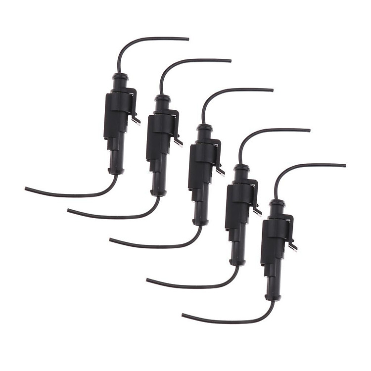 5 Pieces 1 Pin/Way Waterproof Electrical Wire Connector Plug Kit