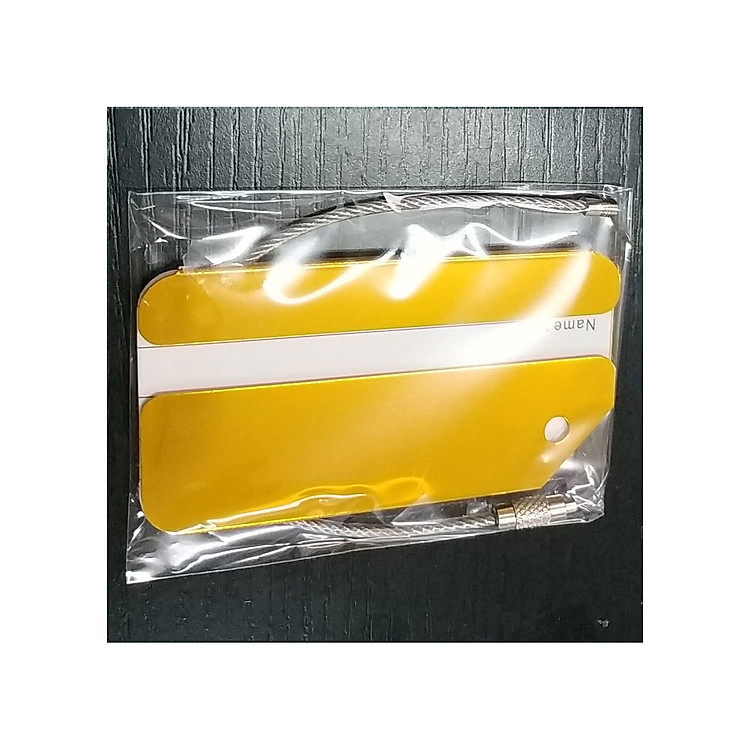 Thẻ (tag) hành lý chất liệu nhôm