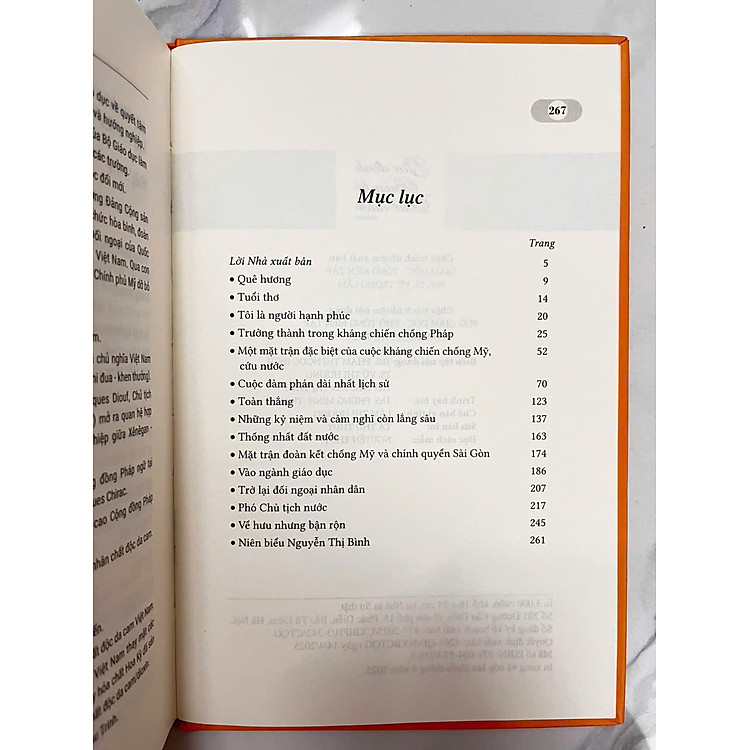 Hồi Ký Nguyễn Thị Bình - Gia Đình, Bạn Bè Và Đất Nước - Ảnh 4