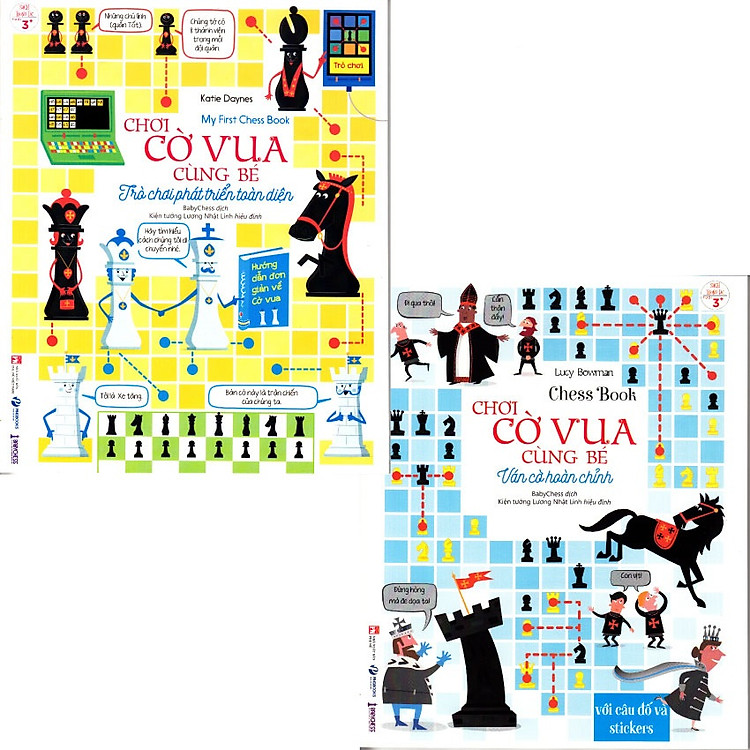 Chơi Cờ Vua Cùng Bé – Trò Chơi Phát Triển Toàn Diện (Quyển 1)
