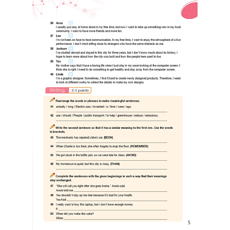 Bài Tập Bổ Trợ Tiếng Anh 11 - Ảnh 6