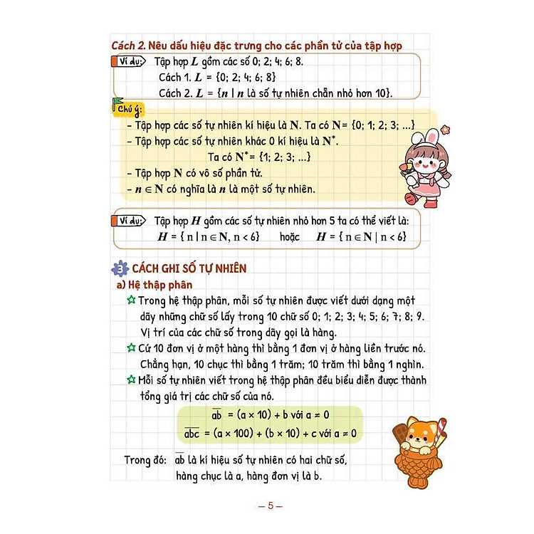 Take Note! Toán 6 Có Lò Xo (Dùng Cho Cả 3 Bộ SGK Mới: Cánh Diều, Kết Nối Tri Thức, Chân Trời Sáng Tạo) - Ảnh 5