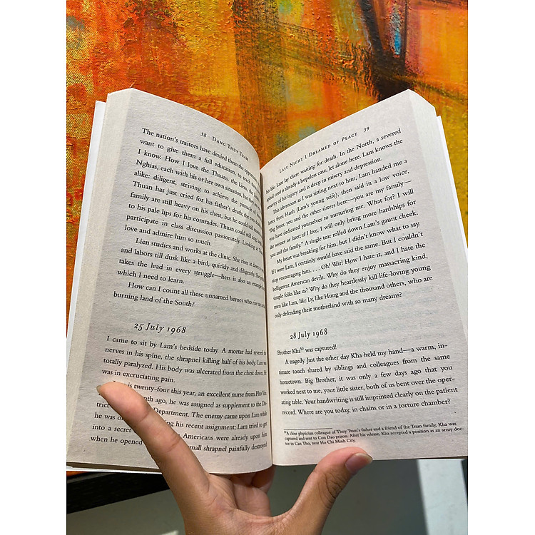 Last Night I Dreamed Of Peace by Dang Thuy Tram: An extraordinary diary of courage - Hồi ký chiến tranh/Biography Vietnam - Ảnh 6