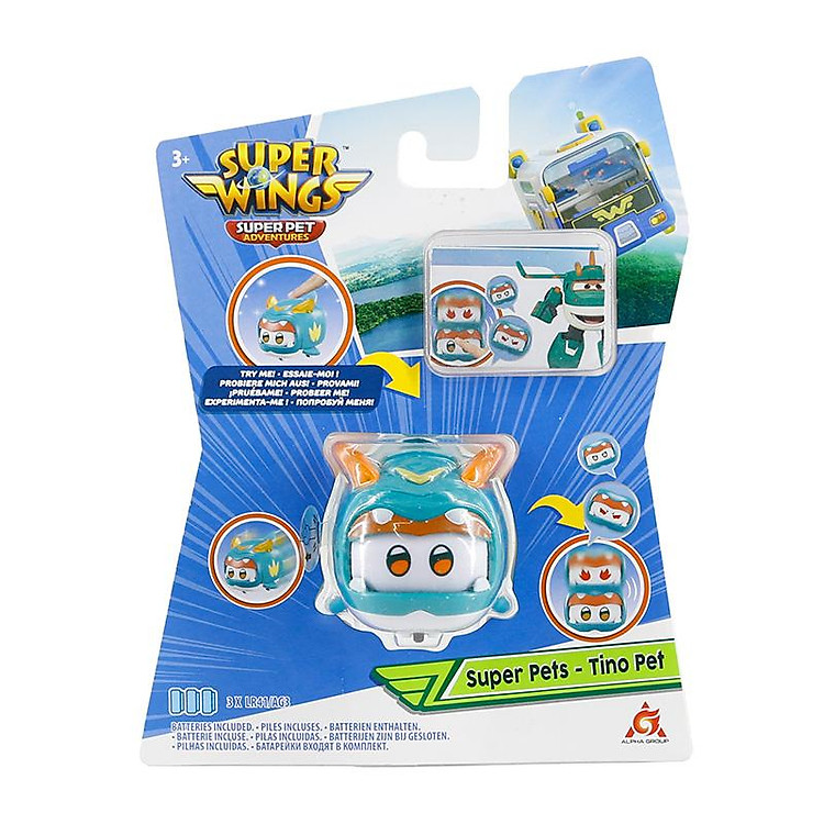 Tìm mua tại Avakids: Đồ Chơi SUPERWINGS Khủng Long Tino - Ngập tràn khuyến mãi