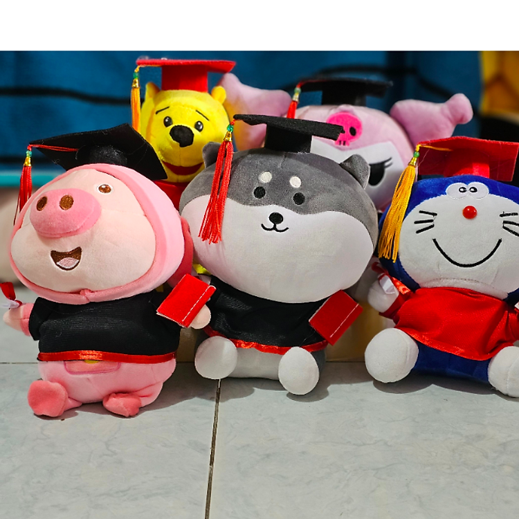 Mua Gấu bông tốt nghiệp dễ thương 20cm Chính hãng Ưu đãi - Hình ảnh 2