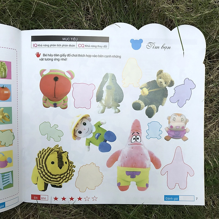 200 Miếng Bóc Dán - Đồ Chơi Của Bé - Ảnh 4