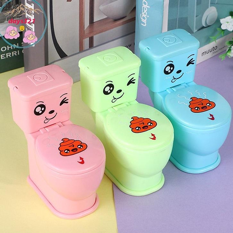 Đồ Chơi Xịt Nước Hình Bồn Cầu-Đồ Chơi Troll Nhà Vệ Sinh Phun Nước toilet