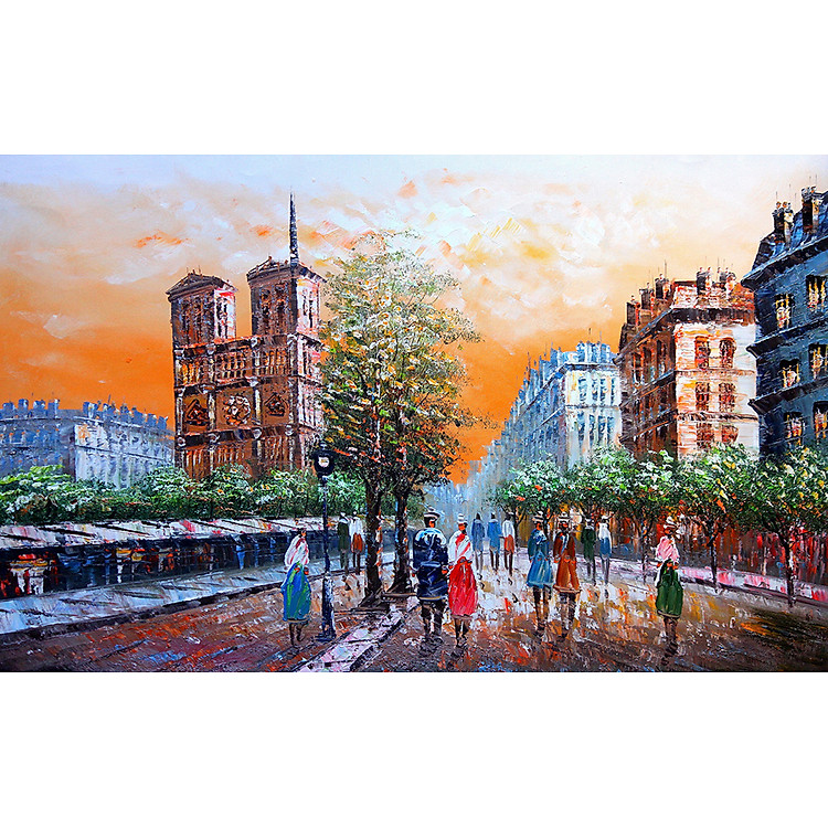 Bộ tranh xếp hình 1000 mảnh Chiều Paris Chính hãng Giá tốt - Hình ảnh 2