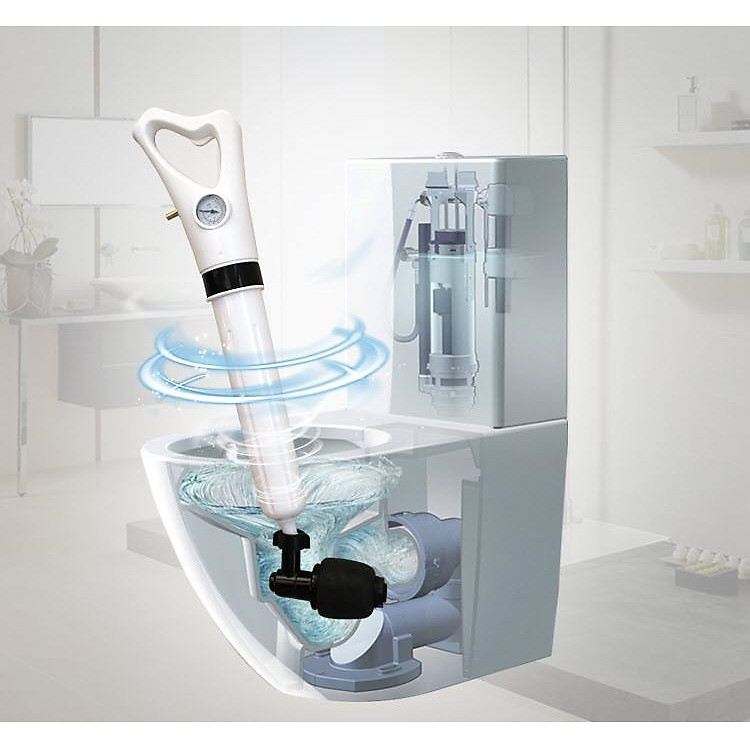 Dụng cụ thông tắc cống, bồn cầu cao cấp, dễ sử dụng