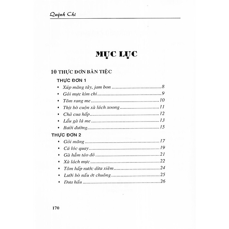 Thực Đơn Đãi Tiệc - Ảnh 6