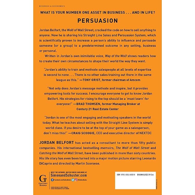 Way Of The Wolf: Straight Line Selling: Master The Art Of Persuasion, Influence, And Success - Ảnh 3