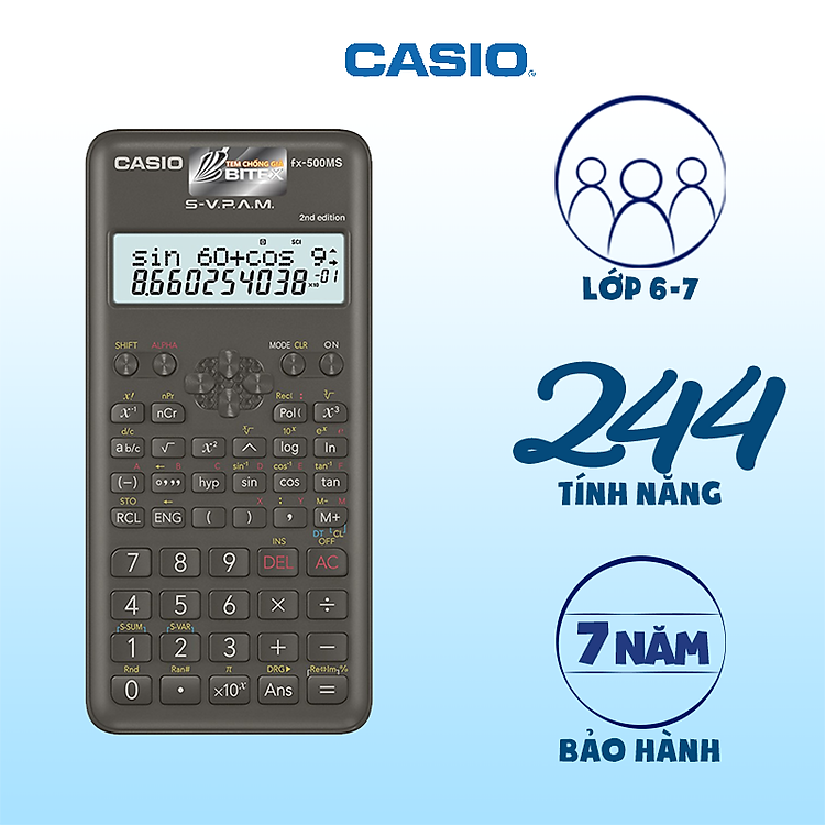 Máy Tính Casio Fx500MS