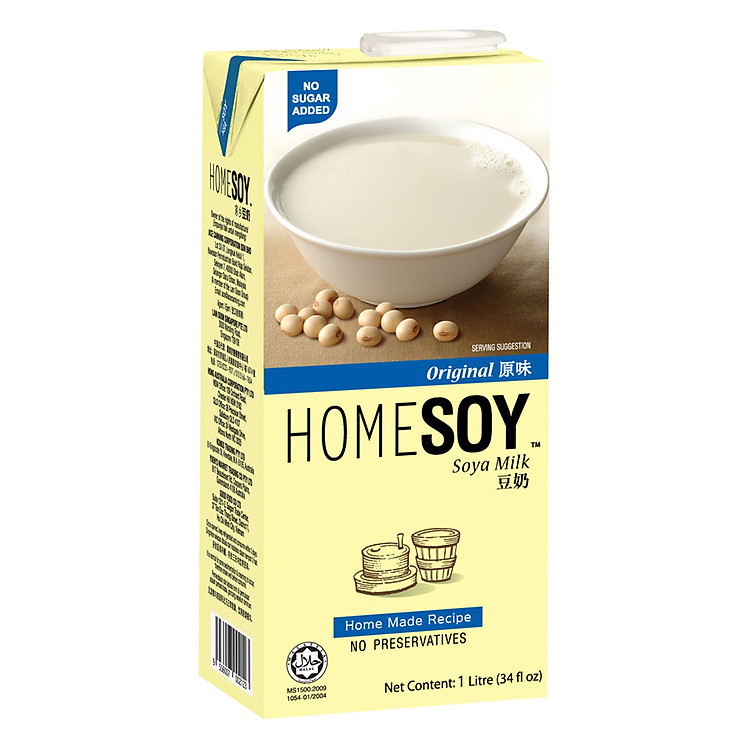 Sữa Đậu Nành Homesoy Không Đường (1L)