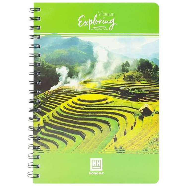 Sổ Lò Xo Hồng Hà Vietnam Exploring B5 (200 trang)