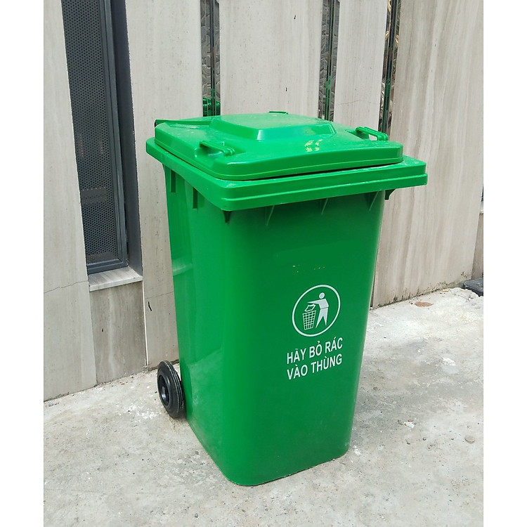 Thùng rác nhựa 240 lít - loại 12kg