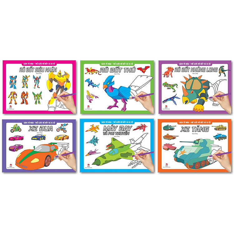 Thế Giới Rô Bốt Và Xe Cộ (Tái Bản)