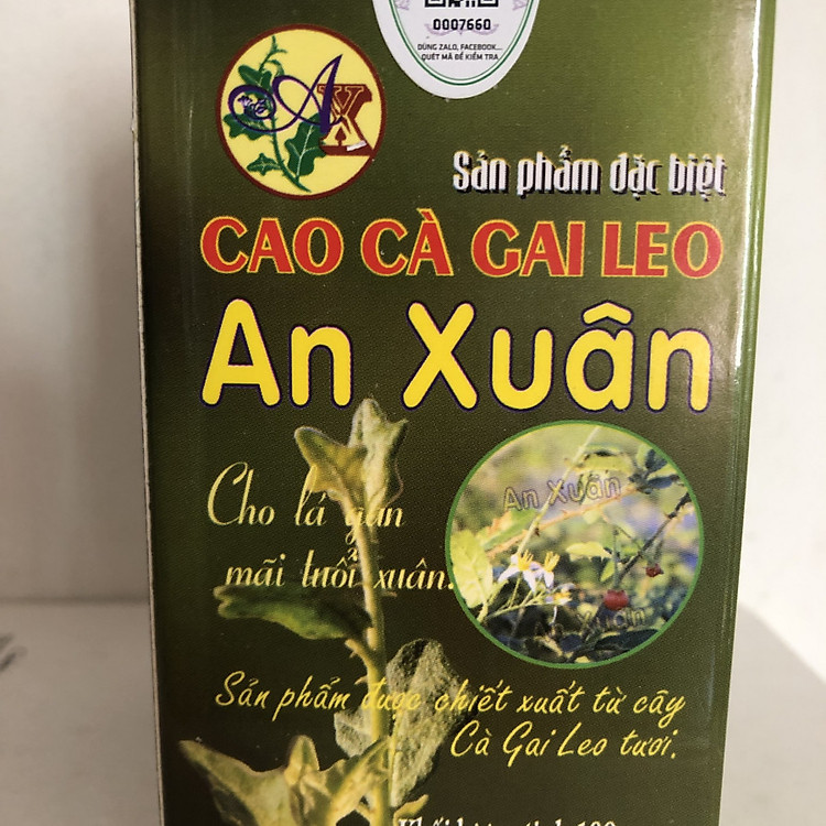 Cao Cà Gai Leo - Giải rượu, hạ men gan cấp tốc