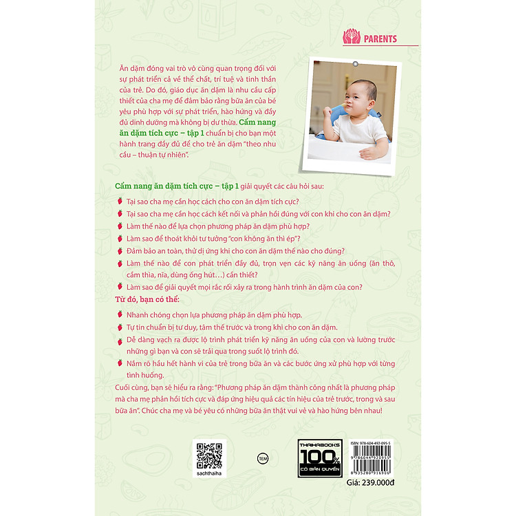 Cẩm Nang Ăn Dặm Tích Cực - Tập 1 - Ảnh 2