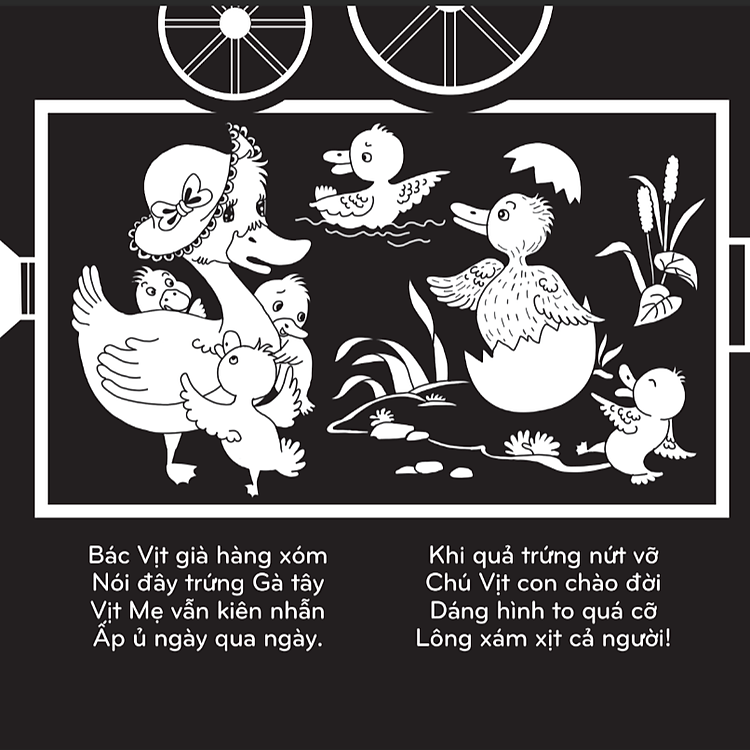 Tương Tác - Sách Chiếu Bóng - Cinema Book - Rạp Chiếu Phim Trong Sách - Vịt Con Xấu Xí - Ảnh 3