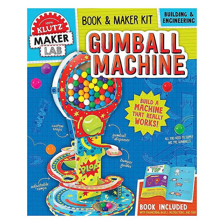 Sách Klutz: Build Your Own Gumball Machine