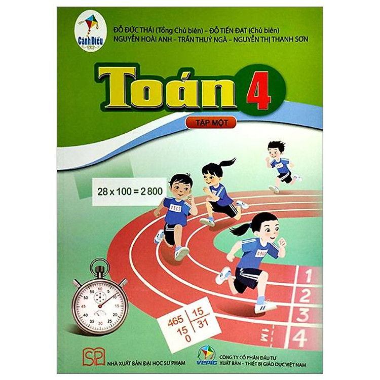 Toán 4 – Tập 1 (Cánh Diều)