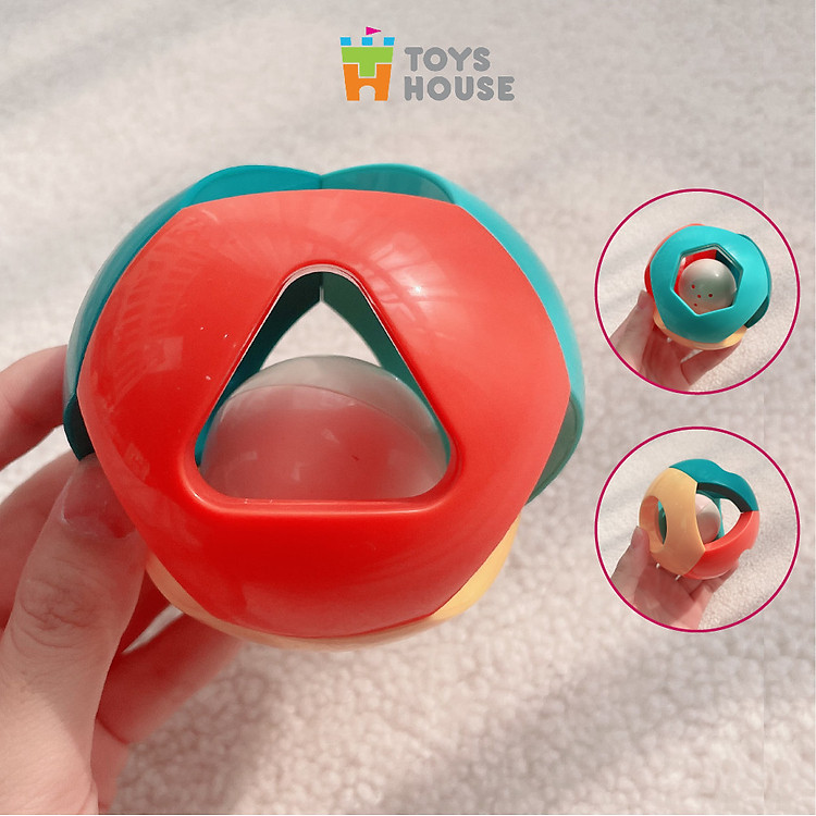 Mua Bóng lục lạc cho bé ToysHouse HE0142 Chính hãng Ưu đãi - Hình ảnh 4