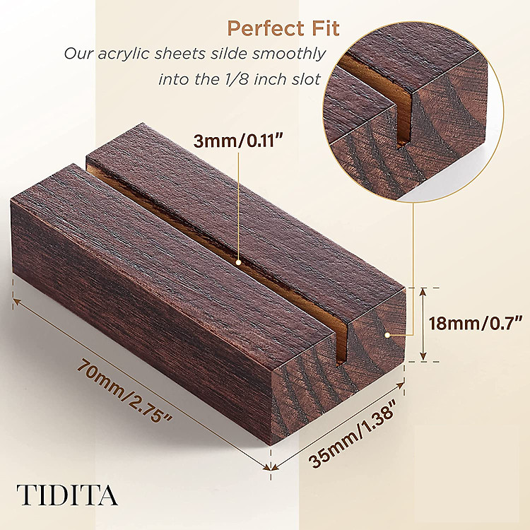 Kệ Cài Ảnh Lưu Niệm Đế Gỗ