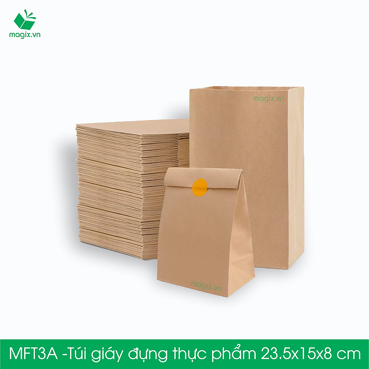 Túi Giấy Đựng Thực Phẩm MFT3A (500 chiếc)
