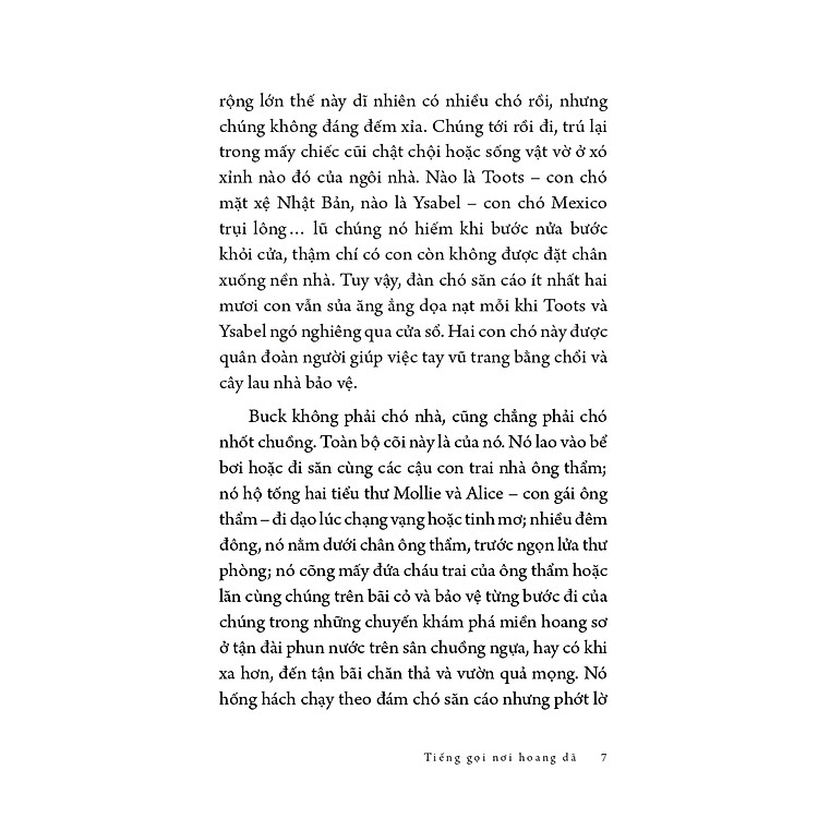 Tiếng Gọi Nơi Hoang Dã (Tác Phẩm Chọn Lọc – Văn Học Mĩ) - Ảnh 4