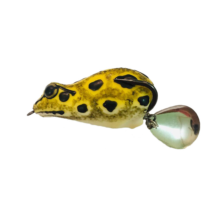 Mồi Mềm Lure Cá Lóc Chấm Bi Có Thìa Tạo Sóng ( 6.5g / 45mm )