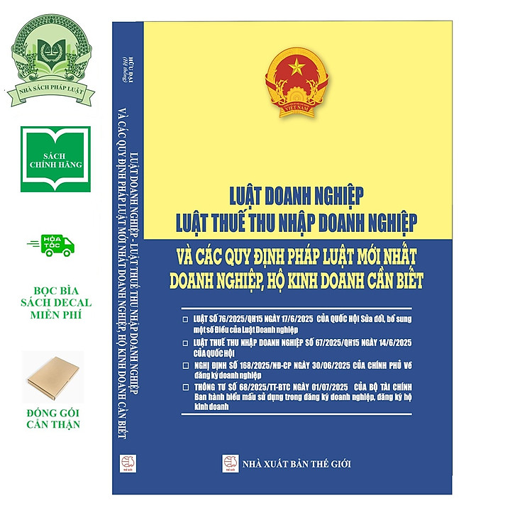 Luật Doanh Nghiệp, Luật Thuế Thu Nhập Doanh Nghiệp Và Các Quy Định Pháp Luật Mới Nhất