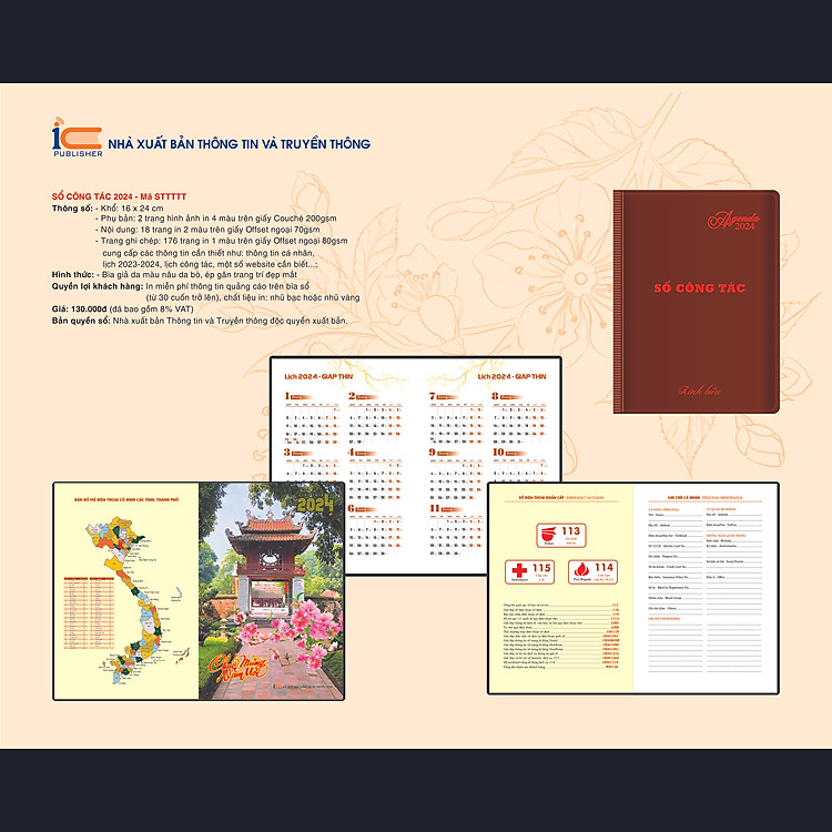 Sổ công tác 2024
