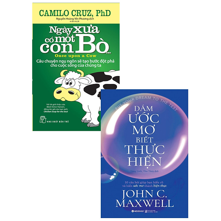 Combo Dám Ước Mơ Biết Thực Hiện + Ngày Xưa Có Một Con Bò (Bộ 2 Cuốn)