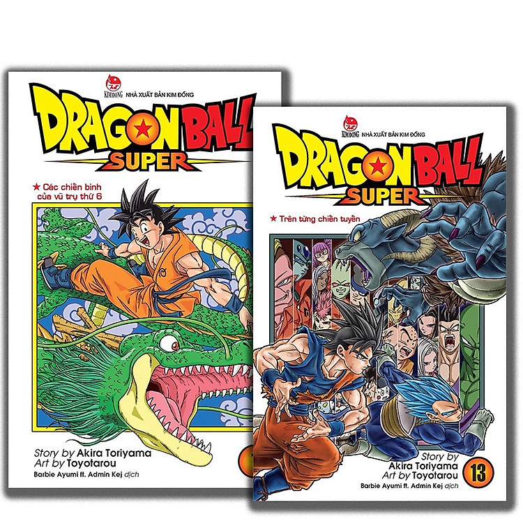 Sách - Dragon Ball Super (combo 18 tập tái bản)