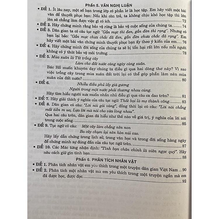 Những đoạn và bài văn hay lớp 7 - Ảnh 5